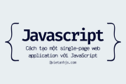 Cách tạo một single-page web application với JavaScript